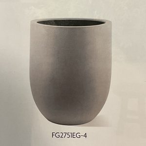 TALL ESSEN TOM LTGREY 16"