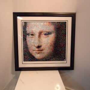 MONA LISA ABSTRACT- 38X36-ART057