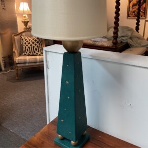 TEAL LAMPS GOLD STARS-LMPTGS