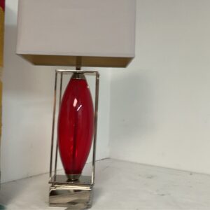 CHROME LAMP RED