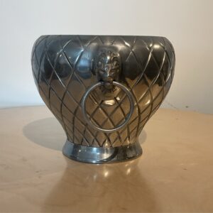 SILVER LION URN