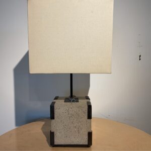 BLOCK STONE LAMP