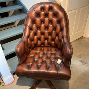 LEATHER OFFICE CHAIR-FUROFFICE