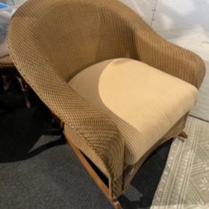 YELLOW CUSHION ROCKER-ROCKER