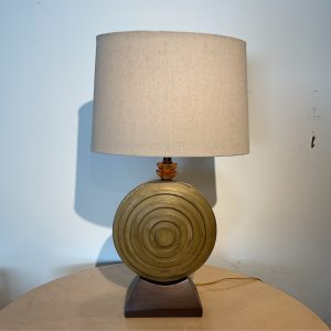 LAMP W/ SCULPTURE
