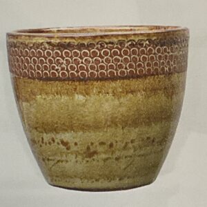 DENAI EGG POT SAND 14"