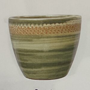DENAI EGG POT SAGE 11"