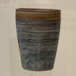 DENAI TAPER POT BLUE 16"