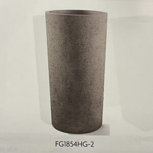 HAKU TALL TAPER POT GREY 14"