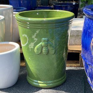 BEE POT GRN 19"