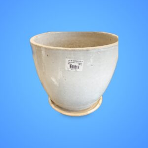 EGG PLANTER WITH SAUCER 29 cm