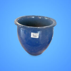 FISHBOWL PLANTER BLUE 30 cm