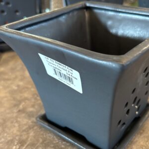 SQUARE ORCHID POT 14.5 cm