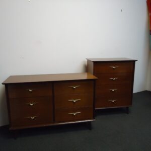 PAIR OF MCM DRESSERS- FUR123