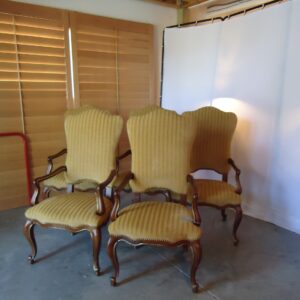 CENTURY FRENCH GOLD DINING CHAIRS -CHGDC