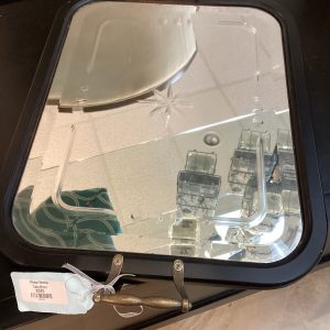 Vintage Venetian table mirror