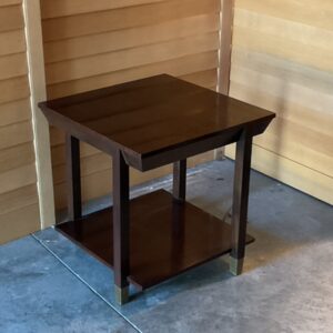 BROWN END TABLES ( PAIR)-BTABLE1