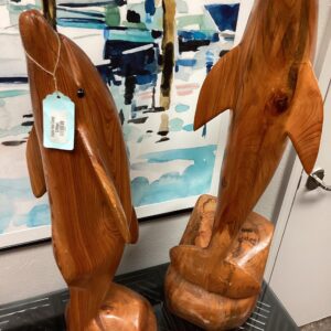HAND CARVED DOLPHIN
