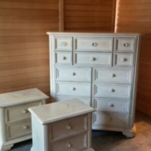 SQUIRE CHEST - 2 SIDE TABLES -SQUIRECH