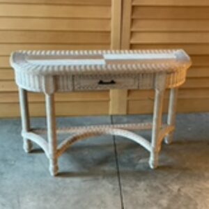 WICKER SIDE TABLE-WICKST