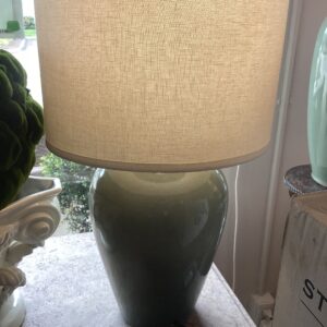 CELEDON TABLE LAMP