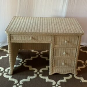 WICKER DESK-WICKD