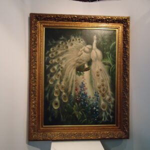 PEACOCK OIL PAINTING-ART0089
