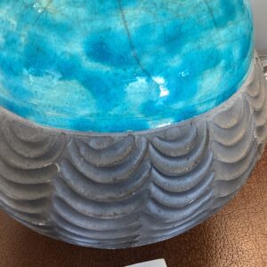 RAKU ROBIN ROGERS- VASE