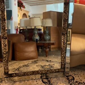 GOLD LEAF MIRROR