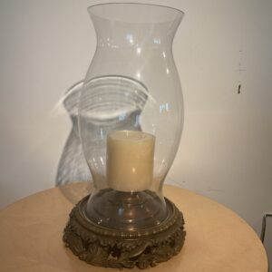 CLEAR HURRICANE LAMP
