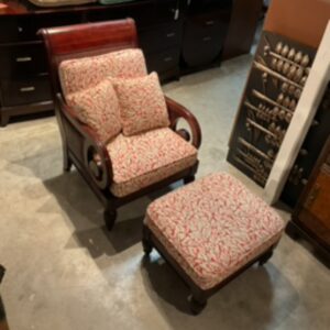 BRAXTON CULLER CHAIR with OTTOMAN-162748C