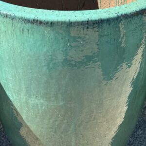 CYLINDER PLANTER/XXL/AQUA 26t x 31 high