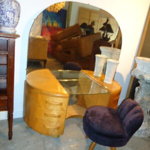 ART DECO VANITY W/STOOL- 5180430