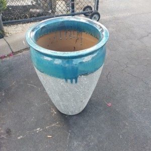 BAUTISTA WATER JAR -AZUL OVER GREYSTONE-