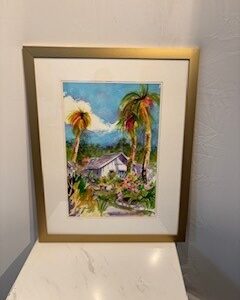 JL CHINSLEY WATER COLOR COTTAGE