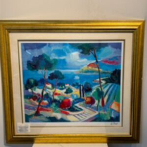 JEAN CLAUDE PICOT - SIGNED LITHOGRAPH-42X38-